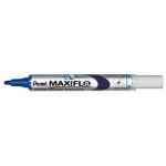 Marqueur pour tableaux blanc maxiflo pointe ogive fine bleu