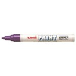 Marqueur - uniball - paint marker px20 - pointe conique moyenne - violet - ind�l�bile