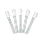 Marqueurs vides rechargeables pour encres et peintures liquides, pointe ogive 4. 5 mm - lot de 6