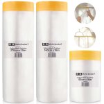 Masque combin� dor� (set 55 cm, 140 cm, 270 cm).