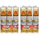 Mastic acrylique haute performance - lot de 6 cartouches seal - 184 ma�onnerie blanc - r�paration de ...