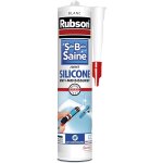 Mastic salle de bain saine blanc , joint silicone multi - mat�riaux renforc� en antifongiques, mastic ...