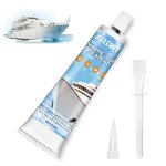 Mastic, silicone blanc, mastic multi usage marine, mastic adh�sif marin pour bateau, bateau, yacht, int�rieur ...