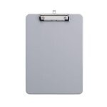 Maul lot de 3 porte - blocs plastique a4 avec clip nickelé gris Maul lot de 3 porte - blocs plastique a4 avec clip nickelé gris