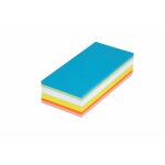 Maul 6394199 post - it rectangle bleu, blanc et jaune