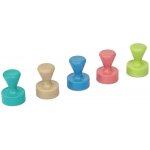 Maul - aimant 6168499 (�� x h) 12 mm x 16 mm c�ne rose, atlantic blue, turquoise, citron vert, s�hara ...