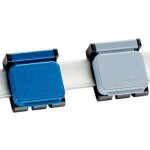 Maul hebel pince magn�tique v pour bras de porte - plans, gris