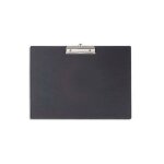 Maul porte - bloc en carton plastifi. format a3 paysage. coloris noir