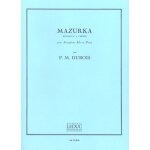 Mazurka, hommage a chopin (saxophone - alto & piano) / conducteur