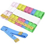 M�tre ruban souple 10 pi�ces - couleurs al�atoires, r�gle en tissu double face 1, 5 m, m�tre ruban souple ...