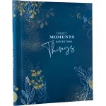 Mevronisshop - album photo erik - glitters - 30 pages adh�sives - bleu - 24x32 cm