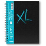 Mevronisshop - canson xl art book - carnet spiral� 68 pages - papier aquarelle - grain fin - 14, 8 x ...