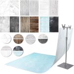 Mevronisshop - photography background 6 pi�ces 57 x 88 cm 2 en 1 food flat lay table top photography ...