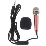 Micro portable, mini microphone audio st�r�o, 3. 5mm, pour t�l�phone portable, accessoires