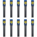 Mine de crayon 120 pièces, mine de crayon 0. 7mm, pour crayon mécanique, ecriture lisse et claire, pour ... Mine de crayon 120 pièces, mine de crayon 0. 7mm, pour crayon mécanique, ecriture lisse et claire, pour ...