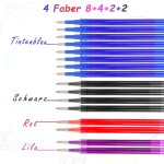Mines de recharge pour stylo a encre gel effaçable, hauteur 13 cm, pointe 0, 7 mm, recharges avec rouleau ... Mines de recharge pour stylo a encre gel effaçable, hauteur 13 cm, pointe 0, 7 mm, recharges avec rouleau ...