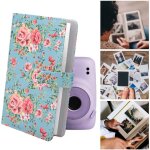Mini album photo 3 pouces 96 pochettes, fujifilm album instax mini album pour appareil photo - floral ...