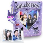 Mini album photo, 3 pouces photocard album, mignon classeur cartes photo, album photo portable, coeur ...