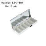 Mini bote de peinture a l'aquarelle portable en mtal, sous - emballage, pigment, bote d'hydratation, ...