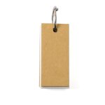 Mini carnet de notes a feuilles, disponible en 1 pice, calepin mobile, possde un adorable anneau avec ...