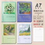 Mini carnet de notes portable a7, 4 pi�ces, mignon, bloc - notes de poche, agenda, agenda, organisateur, ...