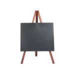 Mini chevalet en bois - ardoise noire - 24x15cm - menu - dcoration de table