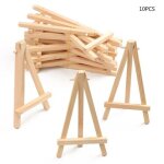 Mini chevalet de bureau 10 pi�ces, support de tr�pied r�glable, support d'exposition, fournitures de ...