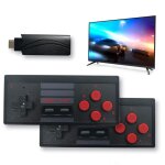 Mini console de jeux vido compatible hdmi, 628 jeux classiques intgrs, contrleurs sans fil, jeux ...