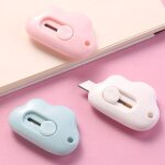 Mini couteau utilitaire portable couleur nuage mignon ouvre - lettres coupe - papier lame de rasoir en ...