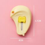 Mini couteau utilitaire portable de couleur unie, coupe - papier, lame de rasoir, papeterie de bureau ...