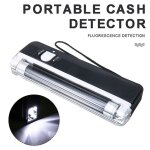 Mini d�tecteur de lumi�re ultraviolette portable 2 en 1, pour la plupart des devises, 1 pi�ce