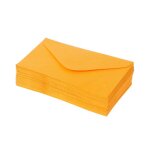Mini enveloppes rtro en papier vierge, cartes d'invitation de fte de mariage, cadeaux de vux, 50 ...