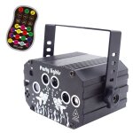 Mini projecteur laser aurora star rgb, eclairage de sc�ne effet disco, lampe de f�te pour la maison, ...