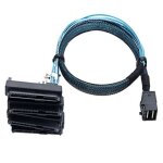 Mini sas sff - 8643 a 4x29pin sff - 8482 disque dur serveur c�ble 3. 33tf / 1m