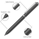 Mini stylo a bille - turquoise - rechargeable - encre noire - r�tractable - online