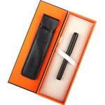 Mini stylo de poche en alliage d'aluminium, stylo de poche court, extra fin / fin 0. 38 / 0. 5mm, cadeau ...
