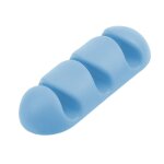 Mini support de fil de voiture en silicone, 5 pices, pour ecouteurs, bureau, clip de cble usb, ligne ...