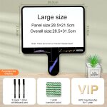 Mini tableau blanc effaable en mousse pour etudiant, tableau blanc, tour effaable a sec, jeu de rponse, ...