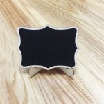Mini tableau noir en bois, 10 pièces / ensemble, tableau noir, message, table, etiquette numérique avec ... Mini tableau noir en bois, 10 pièces / ensemble, tableau noir, message, table, etiquette numérique avec ...