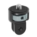 Mini trpied a vis en acier inoxydable 1 / 4, adaptateur de montage pour go pro hero 10 9 pour insta ...