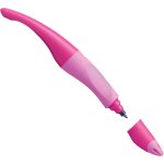Mnbvc - easyoriginal - stylo roller - stylo ergonomique rechargeable - rose - gaucher
