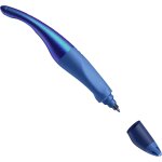 Mnbvc - stylo roller - easyoriginal - 1 stylo roller ergonomique rechargeable - bleu edition hologramme ...