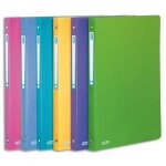 Modling classeur 4 anneaux memphis . en polypropylne. dos de 40 mm, assortis. . .