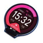 Module d'affichage lcd rond de 1. 28 pouces, couleurs rvb 65k, r�solution 240x240, interface spi, prise ...
