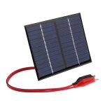 Module de cellules solaires 1. 5w 12v en polysilicium, flexible, bricolage, panneau solaire, banque d'nergie, ...