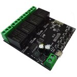 Module de commutateur wifi tuya 4 canaux, relais sans fil, application smart life, tlcommande, minuterie ...