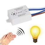 Module de commutation vocale 220v, d�tecteur de son, capteur vocal intelligent, allumage et extinction ...