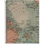 Moiuy - cahier 100 pour cent recycl 1 bande de couleur a4 80 feuilles quadrilles 5 mm papier 80 g 4 ...