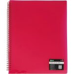 Moiuy - reliure a anneaux protge - documents pp a4 - livret de prsentation 20 pochettes - classeur ...