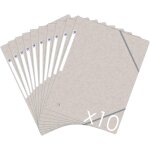 Moiuy - topfile + lot de 10 chemises cartonnées 3 rabats format a4 fermeture elastiques - pochettes couleur ... Moiuy - topfile + lot de 10 chemises cartonnées 3 rabats format a4 fermeture elastiques - pochettes couleur ...